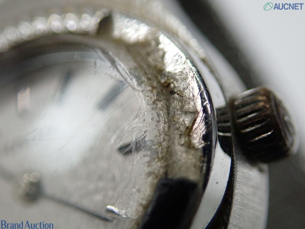 Orologio Rado da donna in tono argento, quadrante ovale, lunetta con inserti neri e bracciale a maglia integrato — vista 10