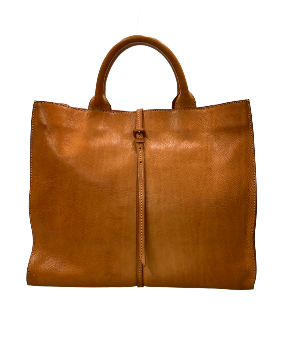 Genten · borsa tote color cuoio