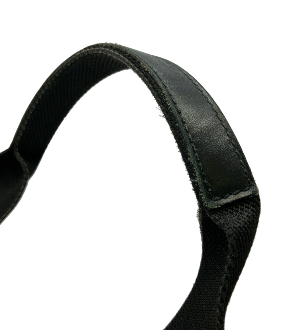 Ferragamo · borsa boston in tessuto nero — vista 10